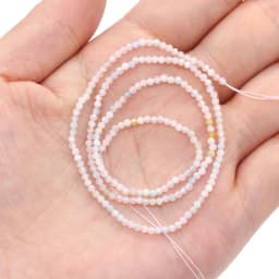 100% Natural Stone Beads Small Faceted Beads for Women Jewelry Making DIY Necklace Bracelet Accessories 2-3mm 15inch