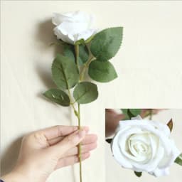 5pc Artificial Flowers Silk Rose Long Branch Bouquet for Wedding Home Decoration Fake Plants DIY Wreath Supplies Accessories
