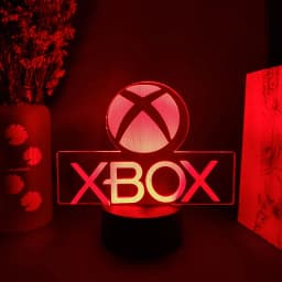 Gaming Lamp 3D Night Light For XBOX Gaming Room Desk Setup Lighting Gamer Decoration on The LED Lamps Table Icon Logo Kids Gifts
