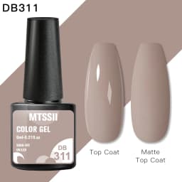 Mtssii Reflective Glitter Gel Nail Polish 6ML Galaxy Chameleon Cat Eye Gel Nail Art Magnetic Varnish Semi Permanent Base Top Gel