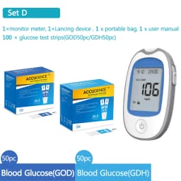 Fast 4 in1 Home Medical Multifunction Blood Glucose Meter GOD&GDH and Blood Ketone Glucometer&Uric Acid Diabetes gout Tester kit