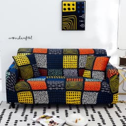 Stretch Sofa Cover Slipcovers Elastic All-inclusive Couch Case for Different Shape Sofa Loveseat Chair L-Style Sofa Case