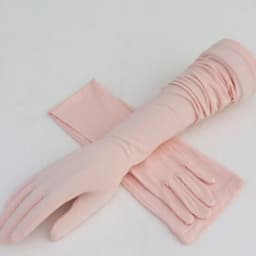 Summer half refers to cycling driving thin long ladies UV protection touch screen cotton sleeve sports fitness gloves B90