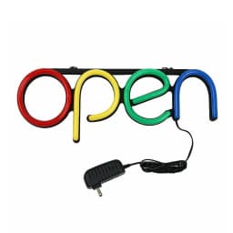 CALCA OPEN Neon Sign Business LED Light Lamp Integrative Ultra Bright Bar Club KTV Store Shop Advertising Lighting LED Lamp Sign