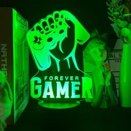 Gaming Room Decor Fancy Lighting Luces Habitacion Game Over Setup Chambre Decoration Luz LED Lamp RGB Gamer Night Light Gift