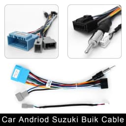 Car Audio MP5 Player ISO Cable Autoradio Radio Accessories for VW Hyundai Honda Toyota Nissan Mitsubish Ford Outlande Suzuki Kia