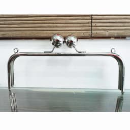 2 pieces 22X9 cm with 25 mm big ball or 25X9 cm with 30 mm big ball silver or antique brass metal purse frame obag handles frame