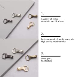 1Pcs Metal Snap Hook Trigger Lobster Clasp Clip Spring Gate for DIY Leather Crafts Handbag Strap Belt Webbing Bag Accessories
