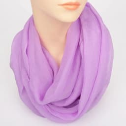 Spring Autumn Chiffon Hedging Bib Pure Color Wild Neck Scarf Women's Soft Light Breathable Decorative Beach Sunscreen Gauze D62