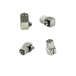 RC Hydraulic System M5 6mm Connector For Oil Pump and Tank RC Excavator 1/14 Trailer Car Parts