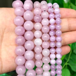 Natural Stone Beads 4 6 8 10mm Turuoqises Lava Amazonite Agates Amethysts Round Beads for Jewelry Making DIY Handmad Bracelet
