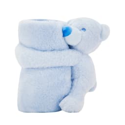 Baby Blanket New Thicken Double Layer Plush Infant Swaddle Wrap Pink Rabbit Toy Newborn Baby Bedding Children Blanket Bebe Duvet