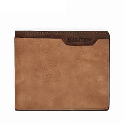 Customized Wallet Photo Mens Brown Short Waterproof Multi-Function Matte PU Leather Engraving Picture Personalized Purse For Men