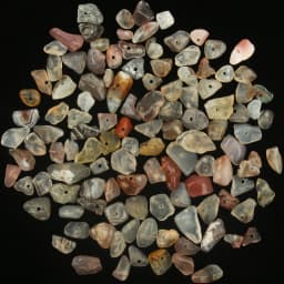 Natural Stone Beads Irregular Amazonite Amethyst Apatite Loose Gems Chips Gravel Beads for Jewelry Making Bulk DIY Bracelet 16''