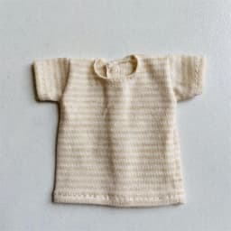 1pcs Blyth Doll Clothes, Pure Cotton Stripe T-Shirt for Azone OB24 Pullip Blyth 1/6 Doll Clothes Accessories for Dolls