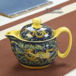Chinese Ceramic Tea Set Kung Fu Porcelain Tea Cup Pot Set Dragon Teapot Teacup Kungfu Teaset Puer Oolong Tea Ceremony Teaware