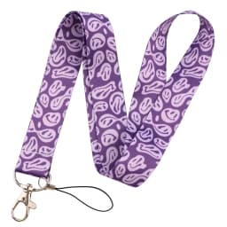 LB3010 Pink Love Neck Strap Lanyard for Key ID Card Cell Phone Straps USB Badge Holder DIY Neck Strap Hang Rope Rainbow Keychain