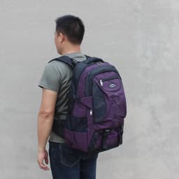 Outdoor 70L Large Capacity Wear Resistance Waterproof Backpack Men Women Trekking Camping Mountaineering Travel Luggage Bag
