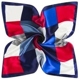 2022 Europe 60cm Spring New Versatile Women's Imitation Silk Business Leisure Small Scarf Occupation Small Square Towel
