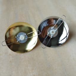 2pcs/lot lamp base tray Metal cap arc cover flying saucer+2 forks/3 forks fixing spring+cable grips lighting accessories