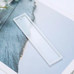Rectangle Silicone Bookmark Resin Mold DIY Bookmark Mold Making Epoxy Resin Jewelry DIY Craft Silicone Transparent Mold