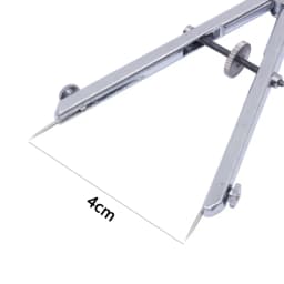 Shearing Scale Line Compass Protractor Spring Divider Dividers Calipers Shears Gold Jewelry Making Tools