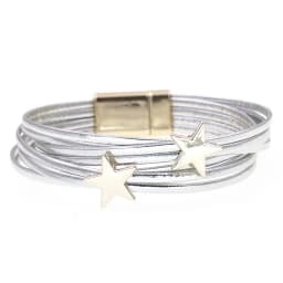 WELLMORE Leather Bracelets for Women Simple Star Multilayer Wide Wrap Bracelet 6 Size 18 Colors Female Jewelry Wholesales