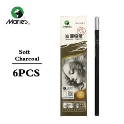 Maries Professional Sketch Pencil Drawing HB 2H B 2B 3B 4B 5B 6B 7B 8B 10B 12B 14B Soft Medium Hard Charcoal Art Stationery