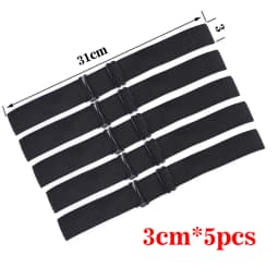 5Meters Width 1.5-4cm Black Elastic Band For Wigs Spandex Belt Trim Sewing/Ribbon Clothes Flex Sewing Material Elastic Wig Bands