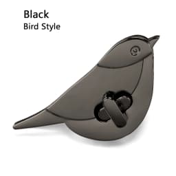Metal Bag Turn Lock For DIY Decor Leather Craft Cute Cat/Bird Clasp Locks Handbag Shoulder Bags Hardware Decoration Accessories