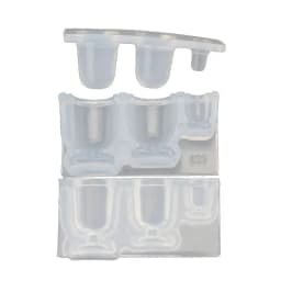 1 Set Real Mini Milk Bottle Goblet Cup Silicone Mold Epoxy Resin Molds Jewelry Tools