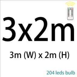 LED Curtain String Lights Christmas Fairy Lights Garland For New Year Home Patio Party Wedding Home Outdoor Decoration