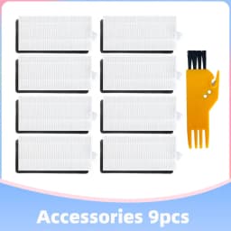 Fit For Neatsvor X500, X520, X600 Pro, Tesvor X500, T8, S6, Ikhos Create NetBot S15 Robot Vacuum Filter Mop Brush Spare Part