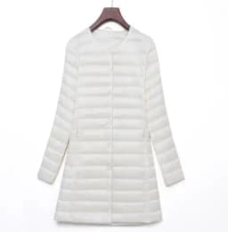 SEDUTMO Winter Oversize Womens Duck Down Jackets Ultra Light Coat Long Puffer Jacket Casual Black Autumn Parkas ED838