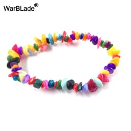 Natural Gem Stone Bracelet Amethyst Irregular Stretch Chip beads Nuggets Quartz Bracelets Bangles Crystal Wristband For Women