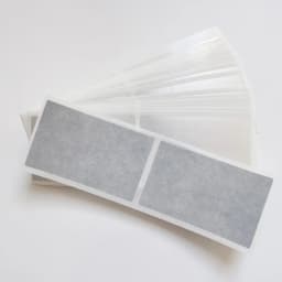 100pcs 35x58mm Golden Silver Scratching Sticker DIY Game Postcard Scape Off Film