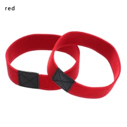 1 Pair High Elastic Shoe Straps Hold Loose High Heels Shoes Band Anti-loose for Girls Women Shoes Belts Solid Color Shoelaces
