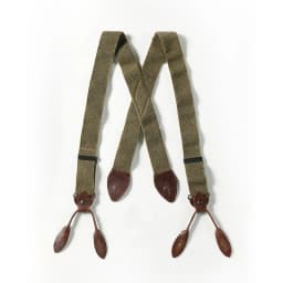 Red Tornado Vintage Super Quality Adjustable Cowhide Spaghetti Flexible Shoulder Strap Suspenders One Belt Two Usage Option