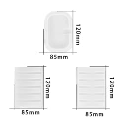 1/3 Pcs Handmade Soap Box Epoxy Resin Mold Soap Dish Tray Holder Casting Silicone Mould DIY Crafts Home Decorations Making Tools