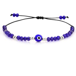 Turkish Evil Eye Bracelet Sets Colorful Crystal Resin Bead Rope Chain Eyes Lucky Couple Male Bracelets for Women Charm Jewelry