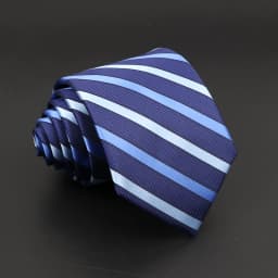 New Men's Classic Plaid Tie Luxury Stripe 8cm Jacquard Necktie All-Match Cravat For Business Wedding Party Daily Wear Accessory