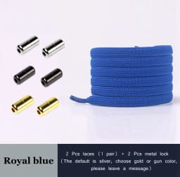 Flat No Tie Shoe laces Black White Shoelaces for Sneakers Elastic Laces without ties Kids Adult Quick lace for Shoes Rubber Band
