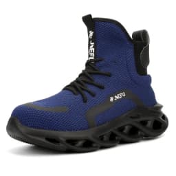 Men Winter Safety Boots Are Light and Comfortable Steel Toe Cap Anti-piercing Industrial Outdoor Work Shoes Foot Protection