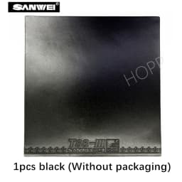 SANWEI T88 III (T88-3) Table Tennis Rubber (Half-sticky, loop) with Sponge Pimples In Original SANWEI Ping Pong Rubber