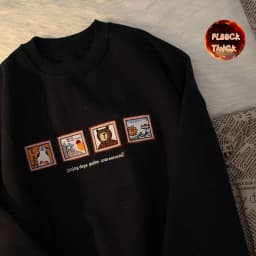 Men Winter Plus Velvet Thick Round Neck Sweatshirt Harajuku Plus Size Students Trend Male and Female Students Couples Joker 4Xl