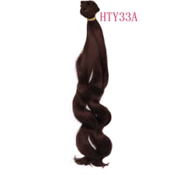 Russian Handmade Doll Hair 25 cm High Temperature Curly Hair for 1/3 1/4 1/6 BJD DIY Curly Doll Wigs Tree