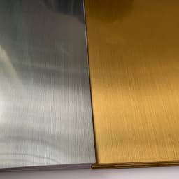 Special Layer Coated Good Printing A4 Blank PET Brushed Metal Silver Label for Laser Printer