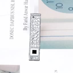 Photoshop Menu Bar Enamel Pins Creative Computer Icons Brooches Mouse Arrow Cursors Blocking Pop-ups Badges Kids Clothes Jewelry