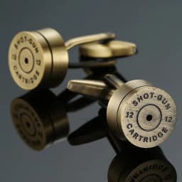 AS High quality playing card Cufflinks new fashion stock hammer dice pistol Cufflinks men's shirt badge pin birthday party gift
