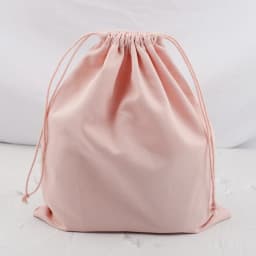 Canvas Drawstring Bags Reusable Pouch Travel Packaging Gift Logo Printed for Women Men DIY Handmade Storage Bag Accessories